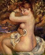 Pierre-Auguste Renoir After The Bath, oil painting artist